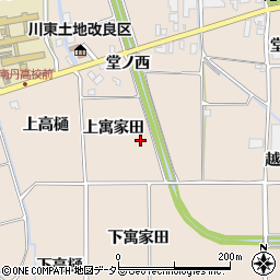 京都府亀岡市馬路町上寓家田周辺の地図