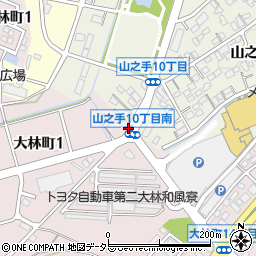 大林町１周辺の地図