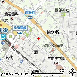 愛知県豊明市前後町鎗ケ名1858周辺の地図