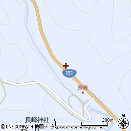 愛知県北設楽郡東栄町三輪上奈根25周辺の地図