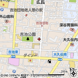 愛知県豊明市新田町門先周辺の地図