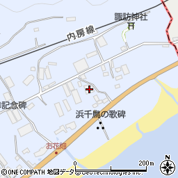 千葉県南房総市和田町花園129-1周辺の地図