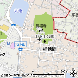 愛知県名古屋市緑区桶狭間804周辺の地図