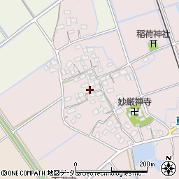 滋賀県東近江市大塚町814周辺の地図