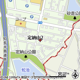 愛知県名古屋市緑区定納山2丁目502周辺の地図