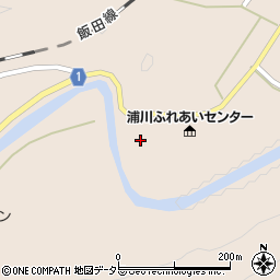 静岡県浜松市天竜区佐久間町浦川2799周辺の地図