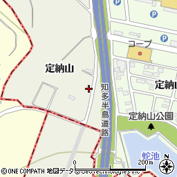 愛知県名古屋市緑区大高町定納山周辺の地図