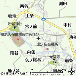 京都府亀岡市千代川町北ノ庄中筋7周辺の地図