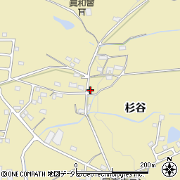 三重県三重郡菰野町杉谷1109-6周辺の地図