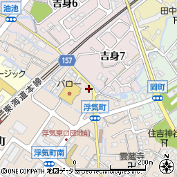 滋賀県守山市浮気町362周辺の地図