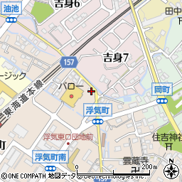 滋賀県守山市浮気町362周辺の地図