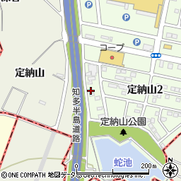 愛知県名古屋市緑区定納山2丁目1222周辺の地図
