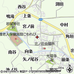 京都府亀岡市千代川町北ノ庄中筋1-1周辺の地図