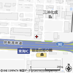 サンノプコ株式会社　名古屋工場周辺の地図