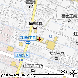 株式会社一号舘　江場店周辺の地図