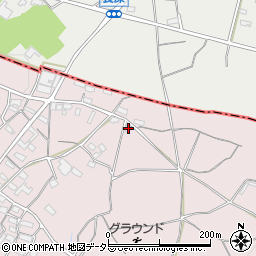 三重県四日市市小牧町654-4周辺の地図