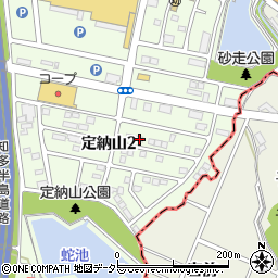 愛知県名古屋市緑区定納山2丁目426周辺の地図