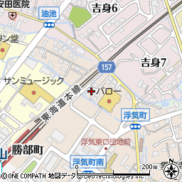 滋賀県守山市浮気町367周辺の地図