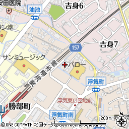 滋賀県守山市浮気町367周辺の地図