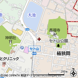 愛知県名古屋市緑区桶狭間610周辺の地図