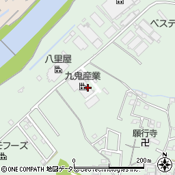 株式会社九鬼産業　竹成工場周辺の地図