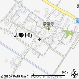 滋賀県草津市志那中町324-2周辺の地図