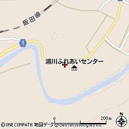 静岡県浜松市天竜区佐久間町浦川2796周辺の地図