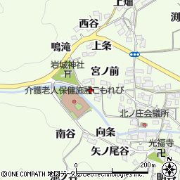 京都府亀岡市千代川町北ノ庄中筋12周辺の地図