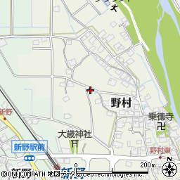 兵庫県神崎郡神河町野村295周辺の地図