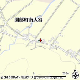 京都府南丹市園部町南大谷鳥垣内周辺の地図