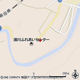 静岡県浜松市天竜区佐久間町浦川2791-1周辺の地図