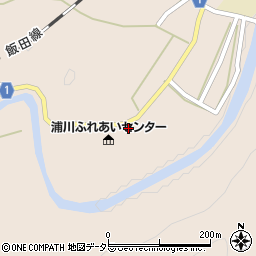 静岡県浜松市天竜区佐久間町浦川2797周辺の地図