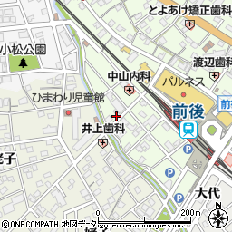 愛知県豊明市前後町大代1605周辺の地図