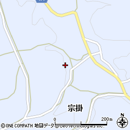 岡山県美作市宗掛468-2周辺の地図