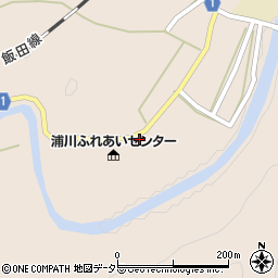 静岡県浜松市天竜区佐久間町浦川2745周辺の地図