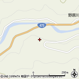 愛知県豊田市野原町（五良田）周辺の地図