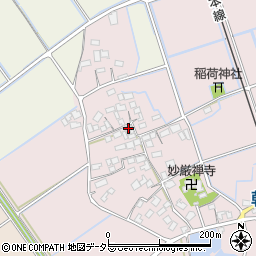 滋賀県東近江市大塚町807周辺の地図