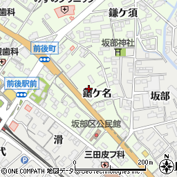 愛知県豊明市前後町鎗ケ名1845周辺の地図