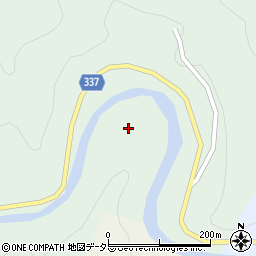 愛知県豊田市立岩町向山周辺の地図