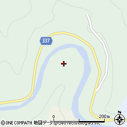 愛知県豊田市立岩町（向山）周辺の地図