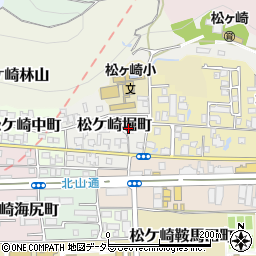 ショコラ松ケ崎周辺の地図