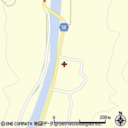 岡山県新見市大佐布瀬1972周辺の地図