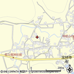京都府亀岡市宮前町神前（タキカ花）周辺の地図