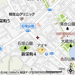 あさひだるま豊明新栄店周辺の地図