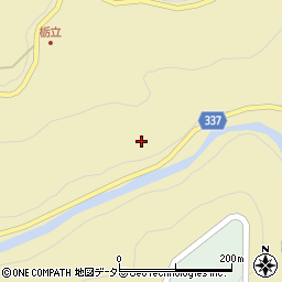 愛知県豊田市栃立町下大道周辺の地図
