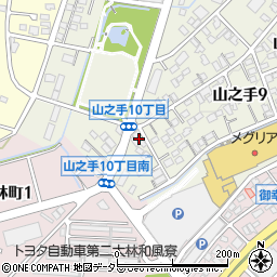 板倉アパート周辺の地図