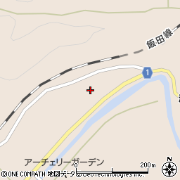静岡県浜松市天竜区佐久間町浦川2369周辺の地図