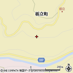 愛知県豊田市栃立町黒土周辺の地図