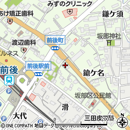 愛知県豊明市前後町鎗ケ名1852周辺の地図