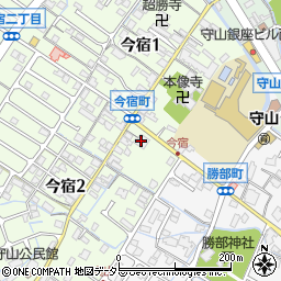 湖東山専徳寺周辺の地図